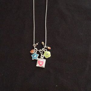 Brighton silver and enamel necklace